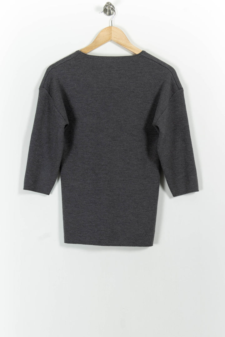 Pull Gris - Taille M/38 de la marque Gerard Darel | PARAD100714 - Vendu par Paradigme - Image 4
