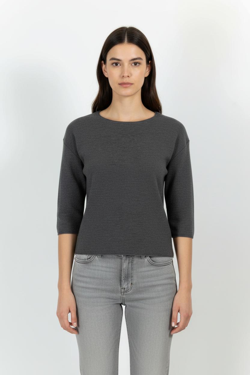 Pull Gris - Taille M/38 de la marque Gerard Darel | PARAD100714 - Vendu par Paradigme - Image 1