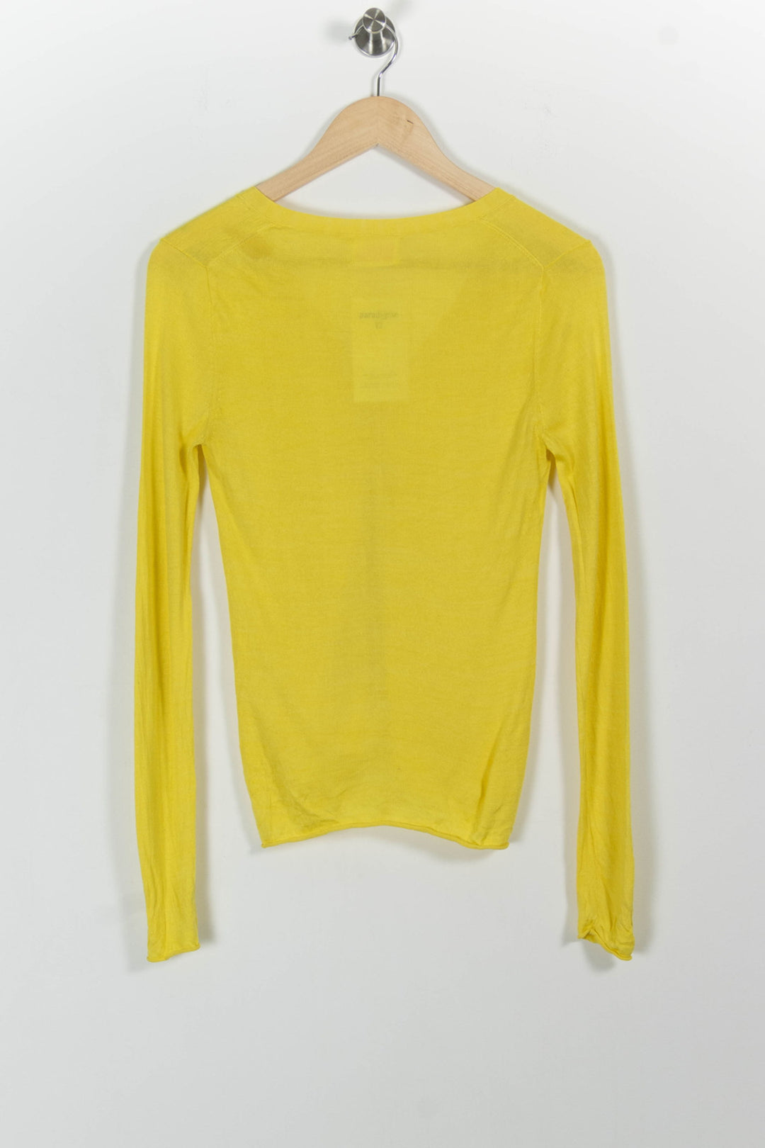 Cardigan Jaune - Taille M/38 de la marque From Future | PARAD100715 - Vendu par Paradigme - Image 4