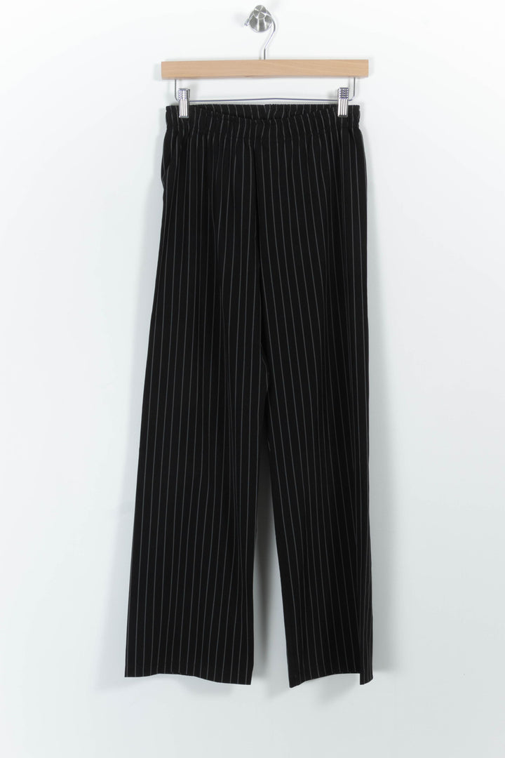 Pantalon Large Noir à Rayures Blanches - Taille S/36 de la marque Imperial | PARAD100720 - Vendu par Paradigme - Image 2