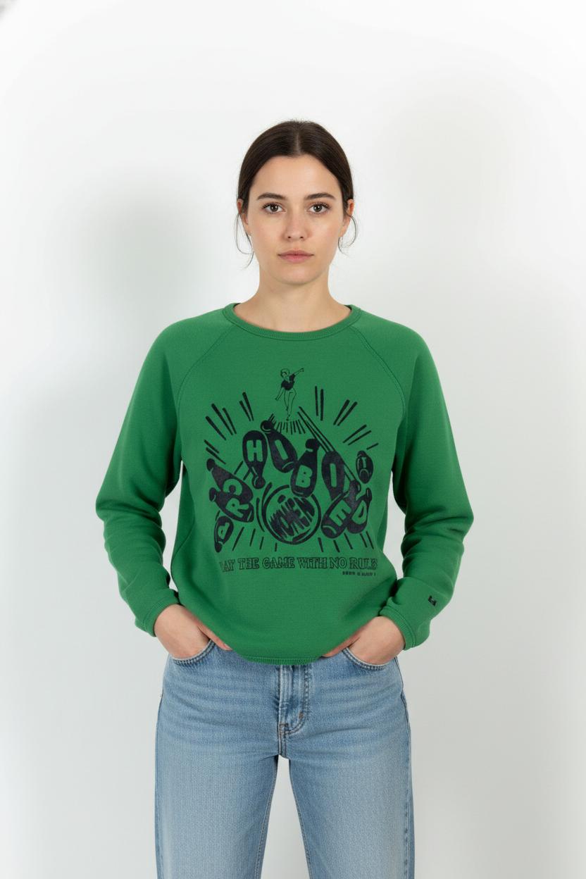 Sweat Vert - Taille M/38 de la marque Léon & Harper | PARAD100724 - Vendu par Paradigme - Image 1
