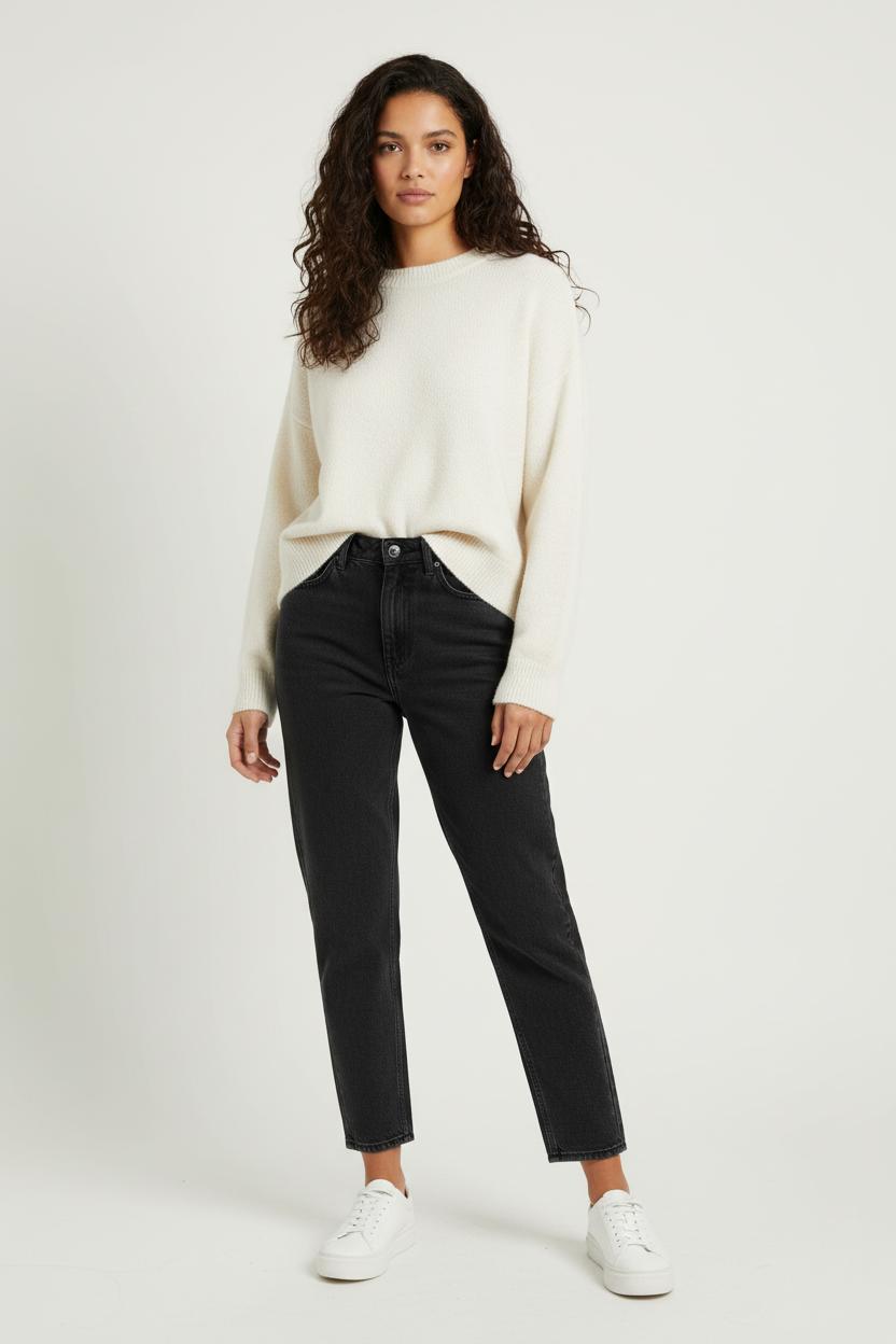 Jean Noir - Taille S/36 de la marque American Vintage | PARAD100725 - Vendu par Paradigme - Image 1