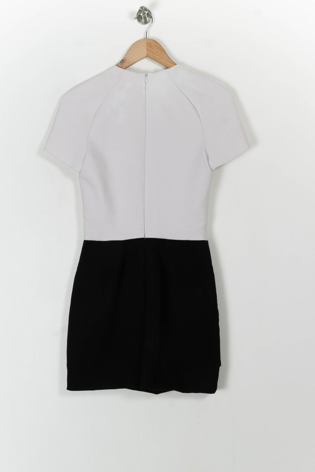 Robe Courte Blanche et Noire - Taille S/36 de la marque Maje | PARAD100727 - Vendu par Paradigme - Image 4