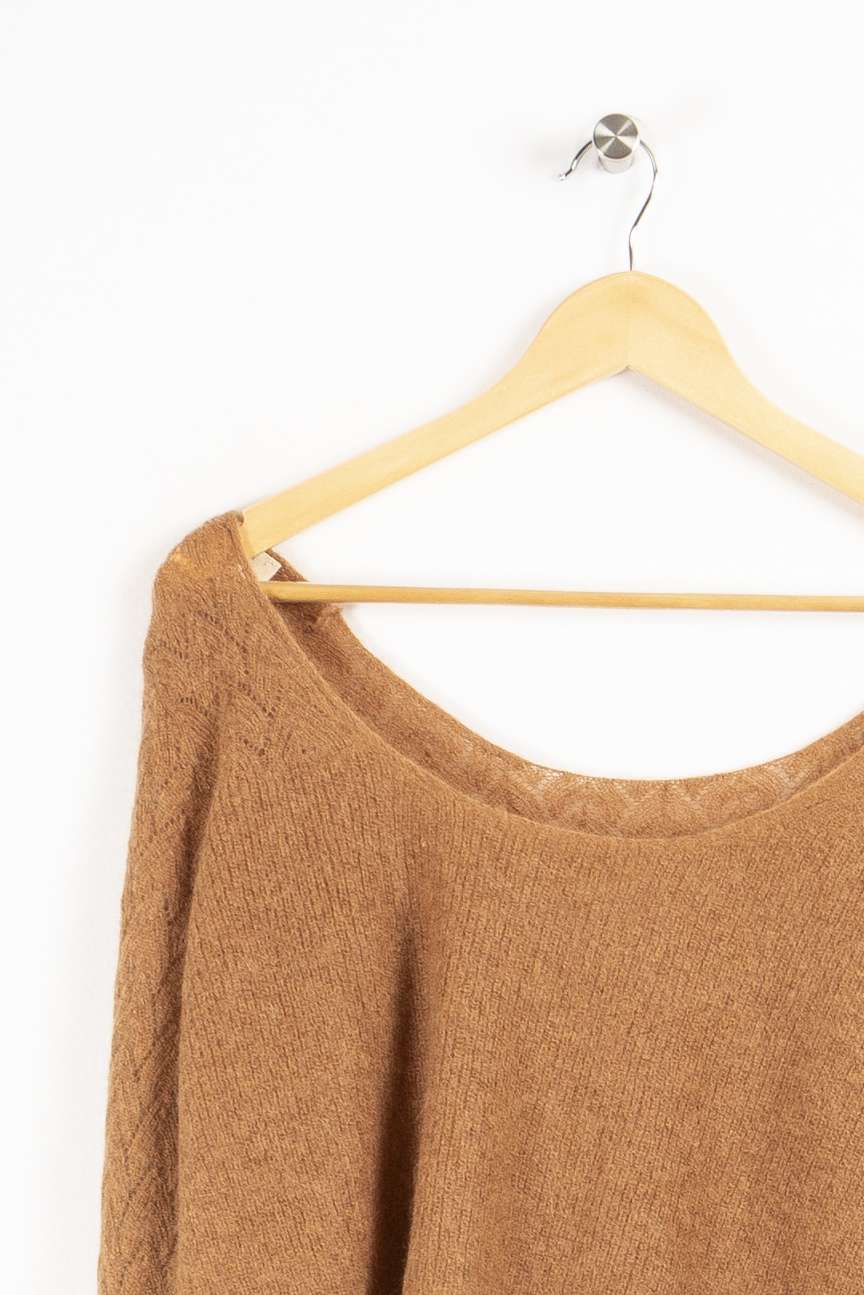 Basic brown sweater - Size L/40