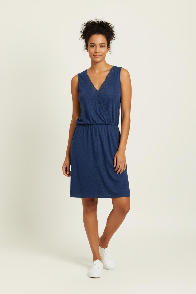 Robe Bleu - Taille S/36 de la marque La Fée Maraboutée | PARAD100743 - Vendu par Paradigme - Image 1