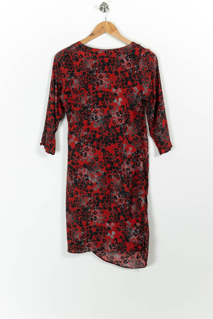 Robe Porte-feuille Rouge et Noir - Taille M/38 de la marque IKKS | PARAD100744 - Vendu par Paradigme - Image 4
