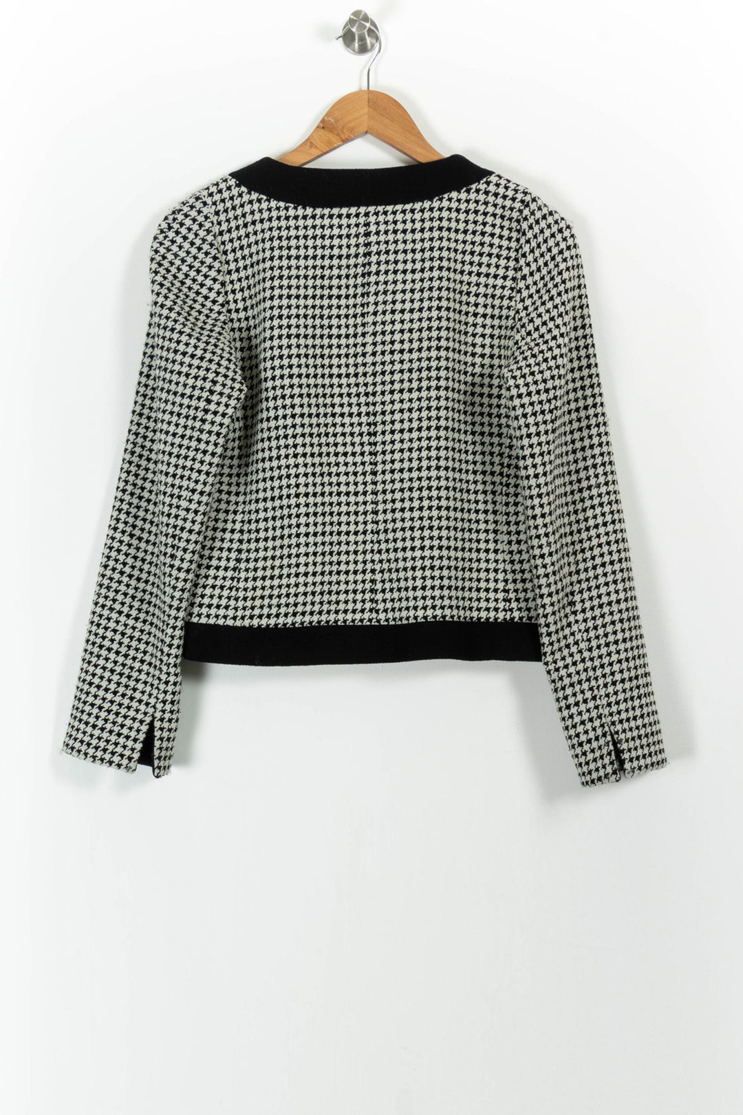 Veste Courte Noire et Blanche - Taille M/38 de la marque Weill | PARAD100745 - Vendu par Paradigme - Image 4