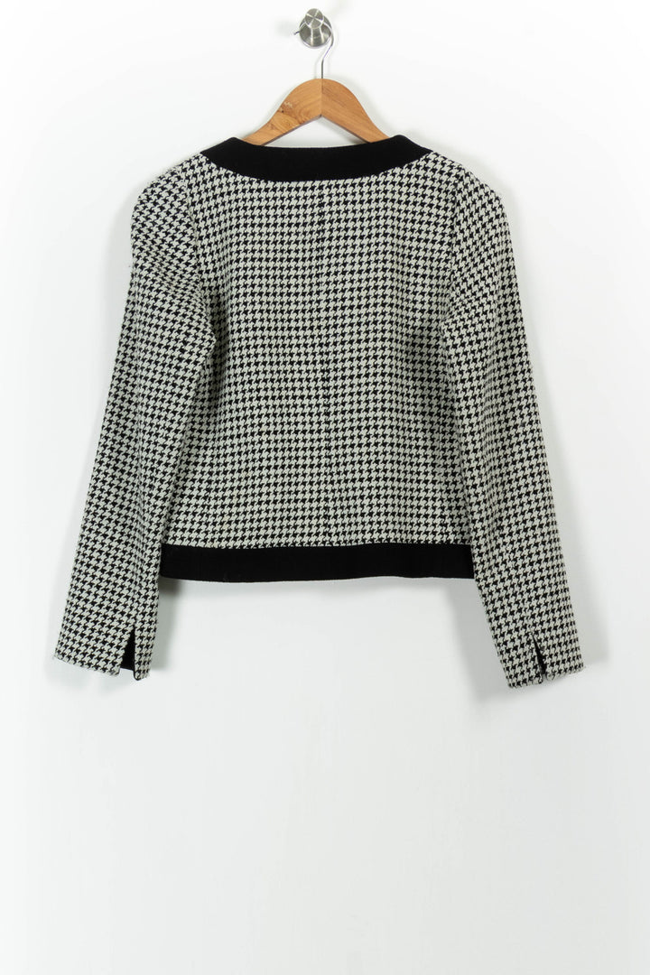 Veste Courte Noire et Blanche - Taille M/38 de la marque Weill | PARAD100745 - Vendu par Paradigme - Image 4