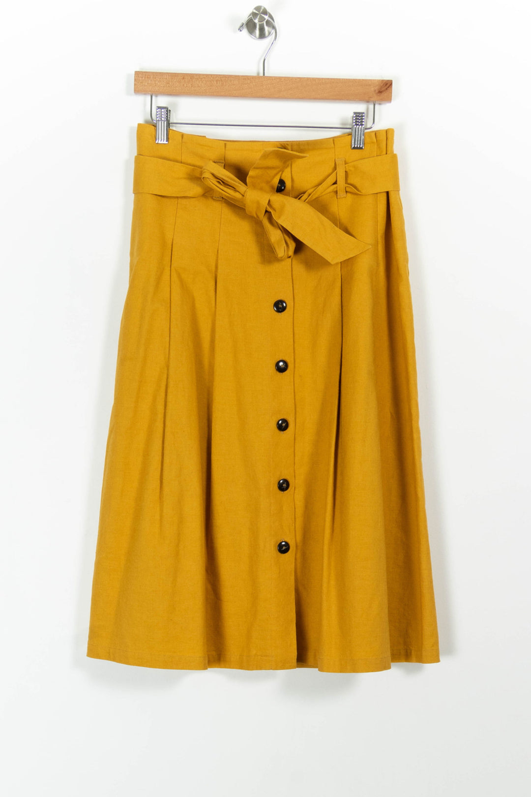 Jupe Midi Jaune - Taille M/38 de la marque Sézane | PARAD100748 - Vendu par Paradigme - Image 2
