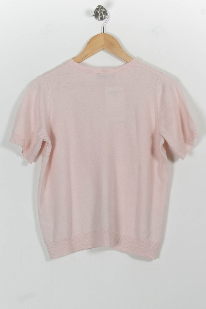 Pull Rose - Taille XS/34 de la marque Caroll | PARAD100751 - Vendu par Paradigme - Image 4