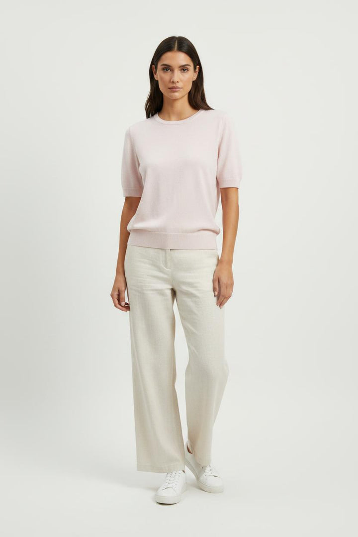Pull Rose - Taille XS/34 de la marque Caroll | PARAD100751 - Vendu par Paradigme - Image 1