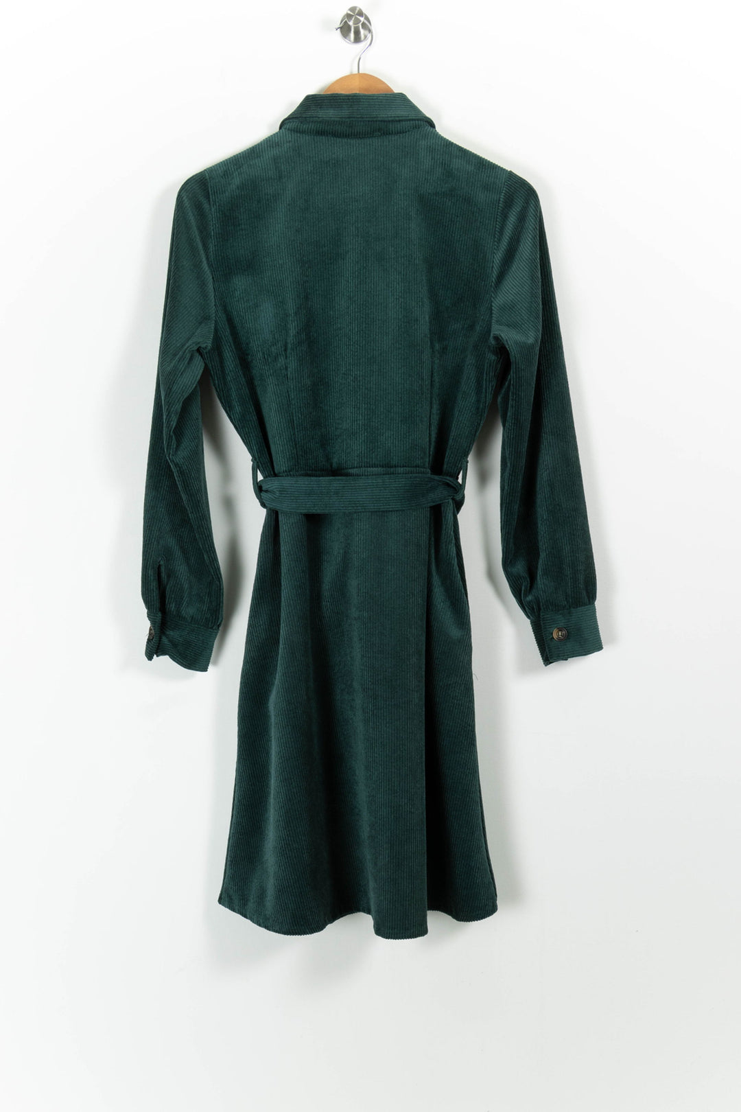 Robe Chemise Verte - Taille M/38 de la marque La Fée Maraboutée | PARAD100752 - Vendu par Paradigme - Image 4
