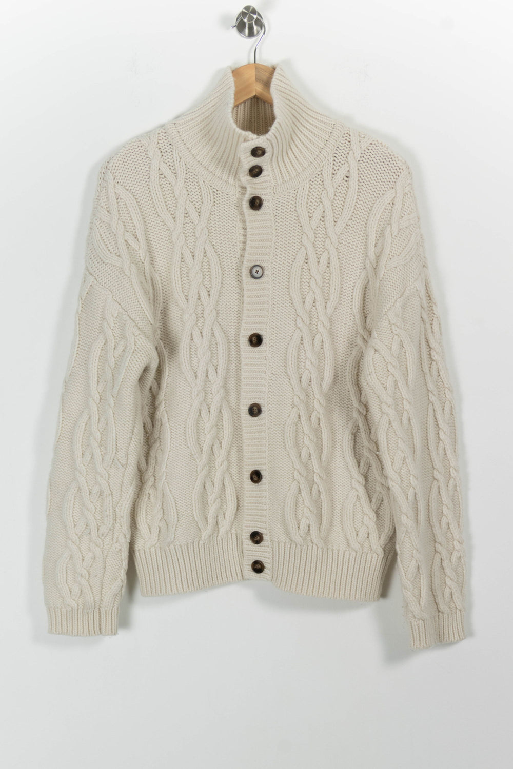 Cardigan Écru - Taille M/38 de la marque Maison 123 | PARAD100753 - Vendu par Paradigme - Image 2