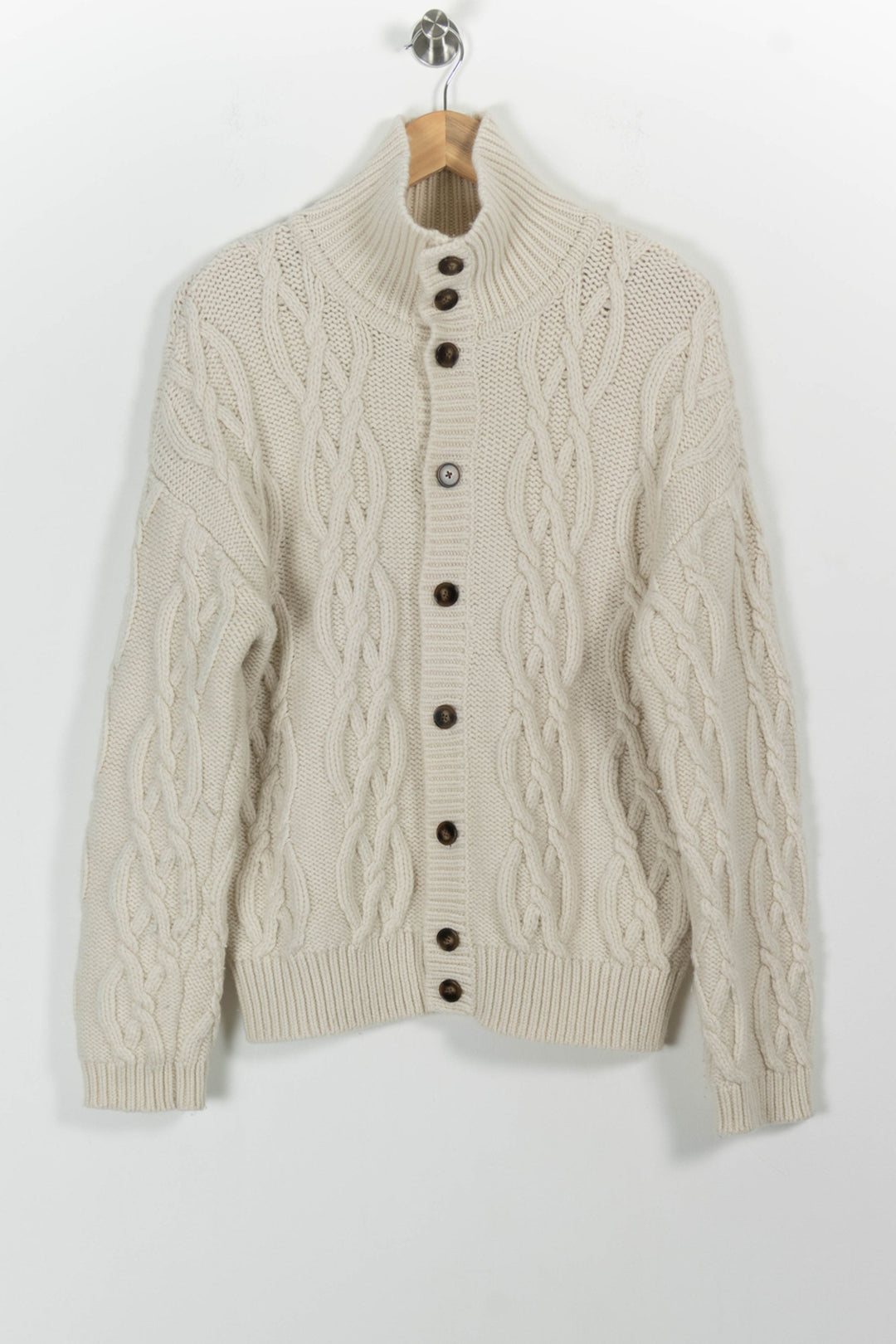 Cardigan Écru - Taille M/38 de la marque Maison 123 | PARAD100753 - Vendu par Paradigme - Image 2