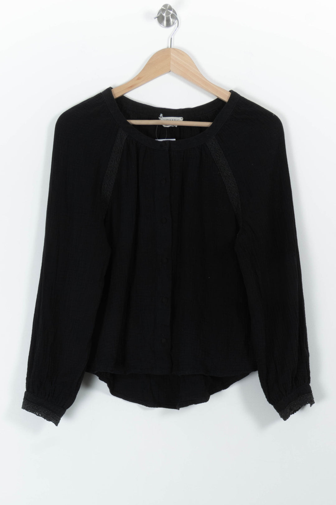 Blouse Noire - Taille L/40 de la marque SAAJ | PARAD100754 - Vendu par Paradigme - Image 2