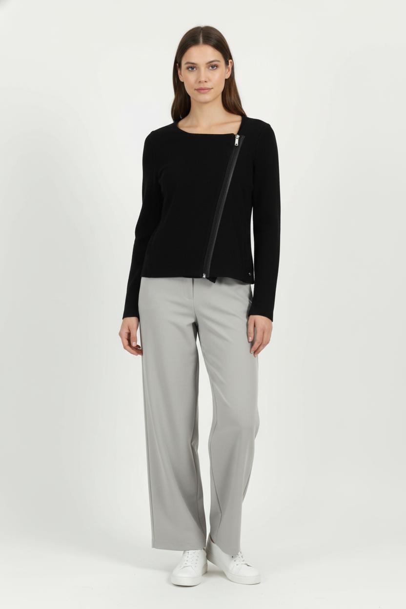 Veste Noire - Taille S/36 de la marque IKKS | PARAD100761 - Vendu par Paradigme - Image 1