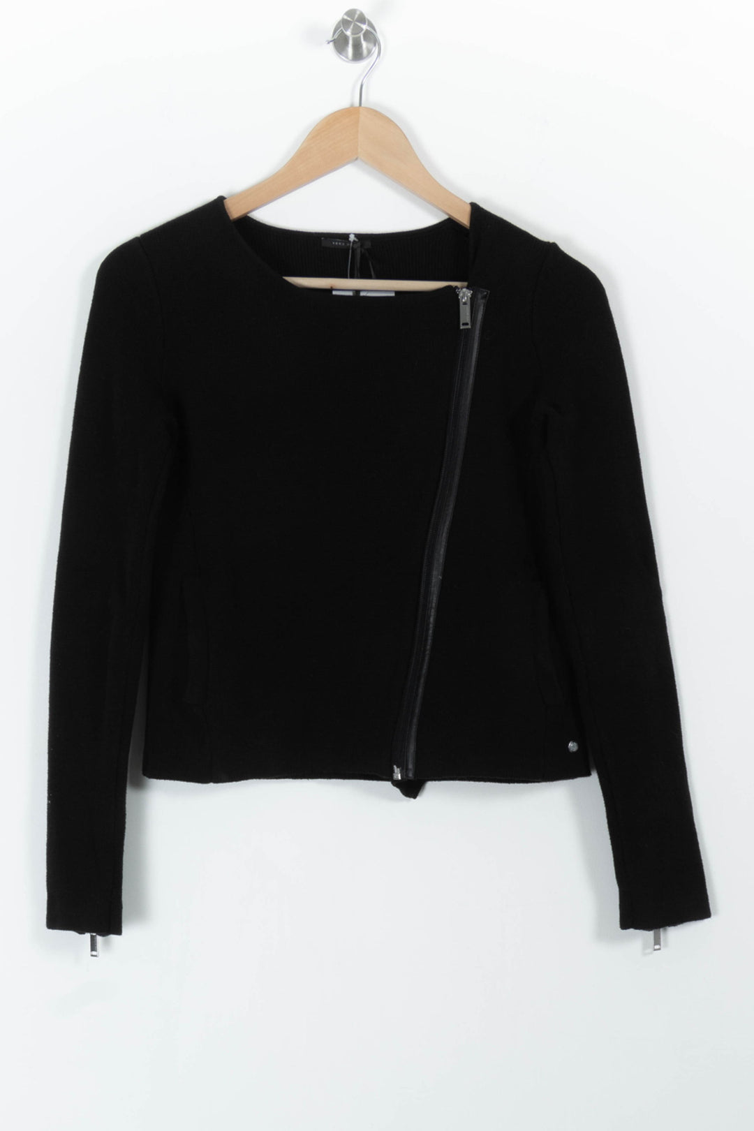 Veste Noire - Taille S/36 de la marque IKKS | PARAD100761 - Vendu par Paradigme - Image 2