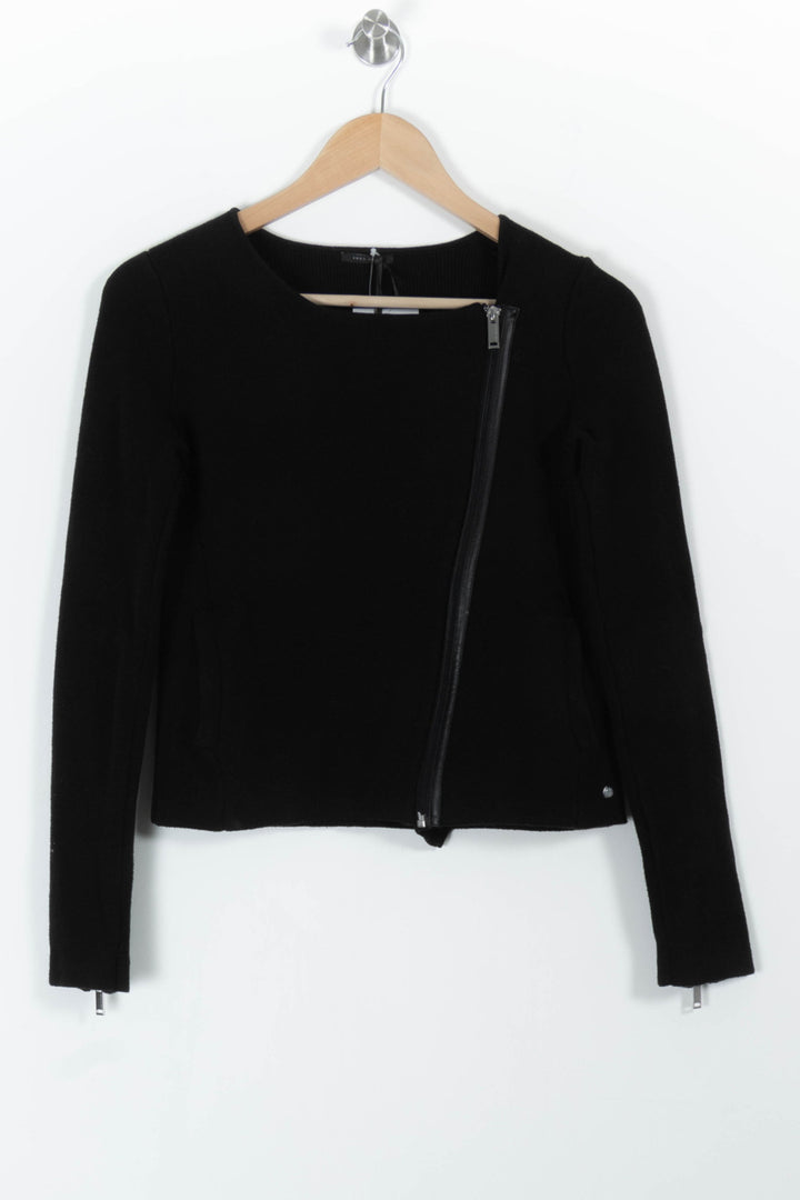 Veste Noire - Taille S/36 de la marque IKKS | PARAD100761 - Vendu par Paradigme - Image 2