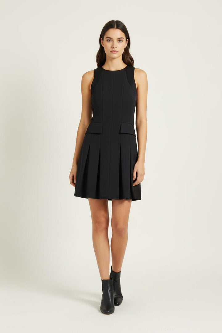 Robe Patineuse Noire - Taille XS/34 de la marque The Kooples | PARAD100762 - Vendu par Paradigme - Image 1
