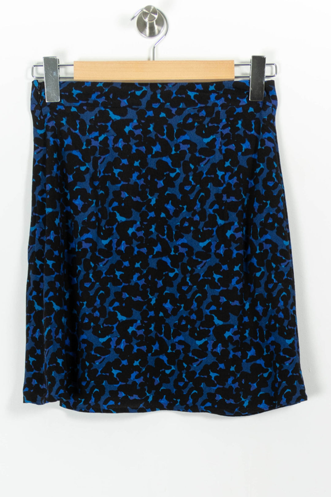 Jupe Courte Bleue et Noire - Taille S/36 de la marque Kookai | PARAD100777 - Vendu par Paradigme - Image 4