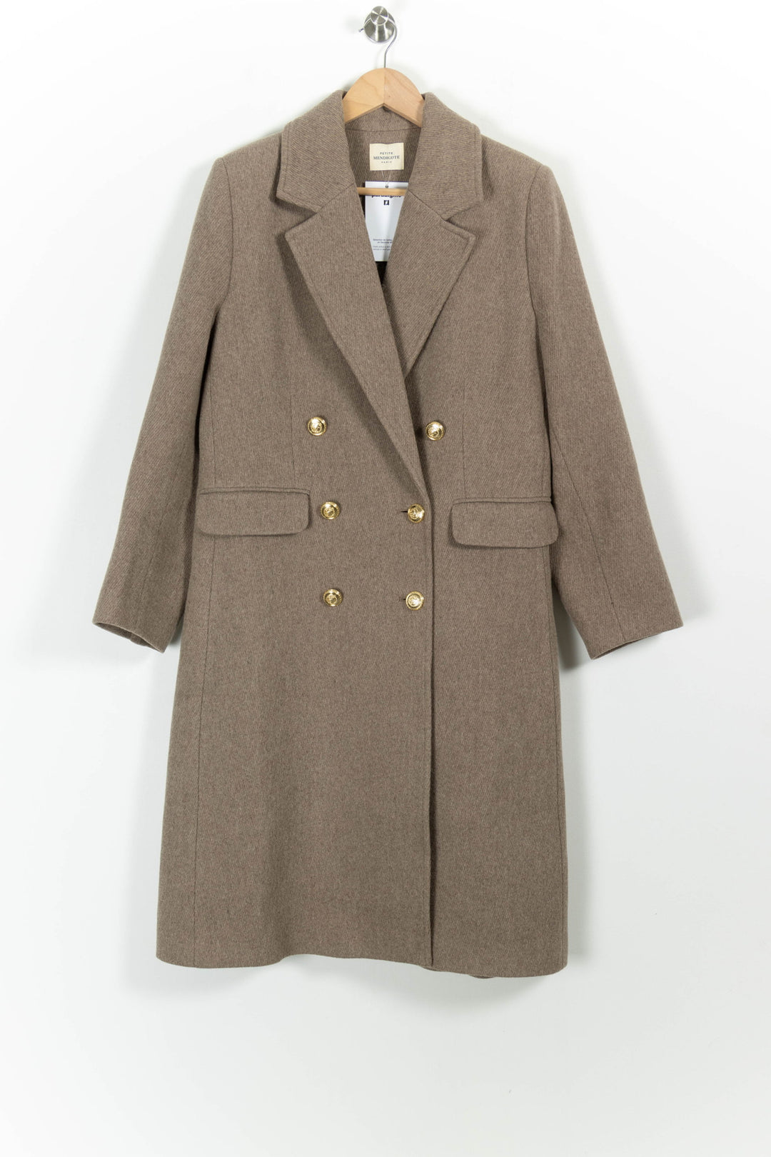 Manteau Beige - Taille S/36 de la marque Petite Mendigote | PARAD100792 - Vendu par Paradigme - Image 2