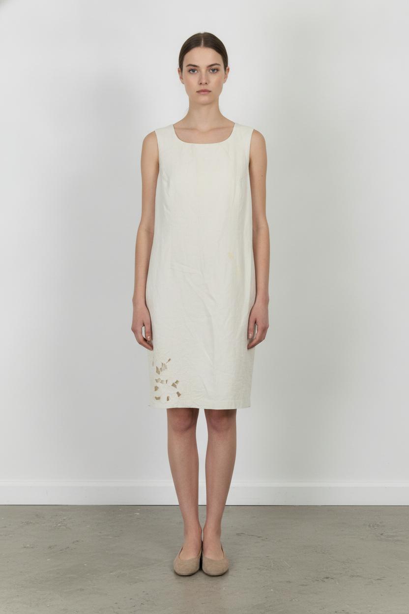 Robe Sans Manches Beige - Taille XL/42 de la marque ZAPA | PARAD100794 - Vendu par Paradigme - Image 1