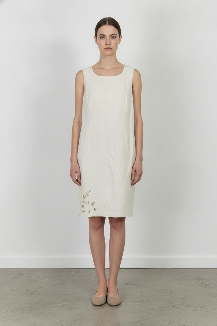 Robe Sans Manches Beige - Taille XL/42 de la marque ZAPA | PARAD100794 - Vendu par Paradigme - Image 1