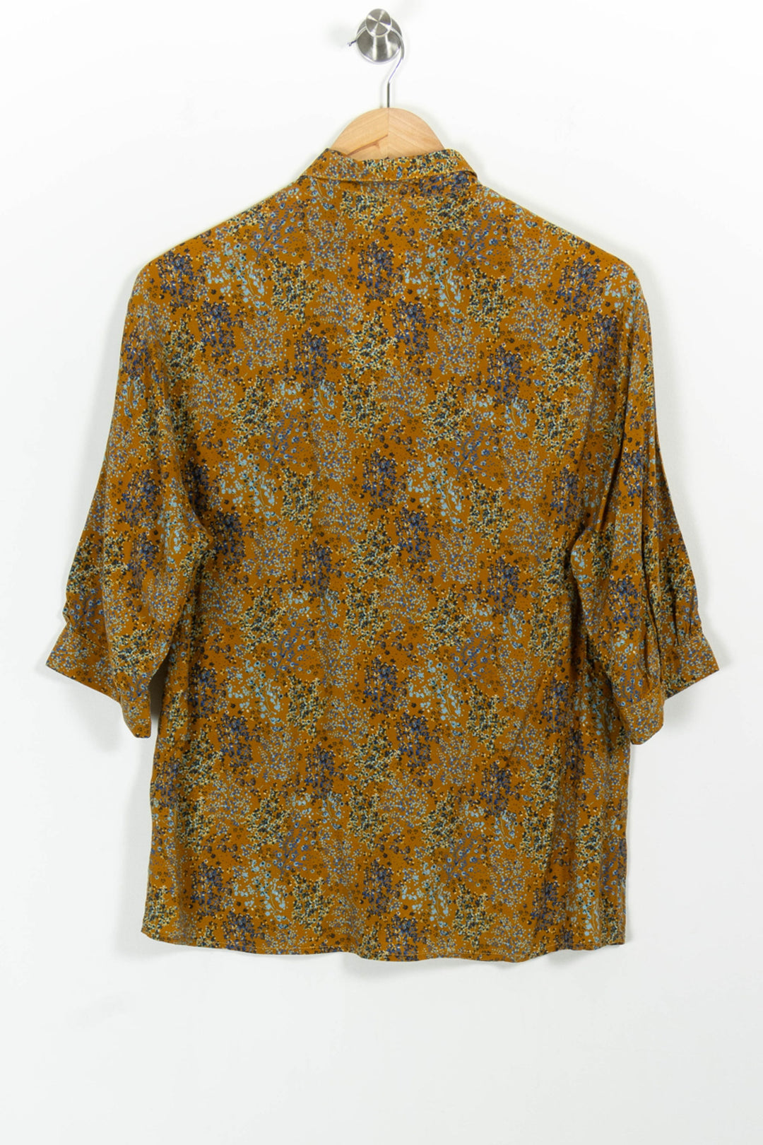 Chemise Orange et Bleue - Taille S/36 de la marque Sud express | PARAD100799 - Vendu par Paradigme - Image 4