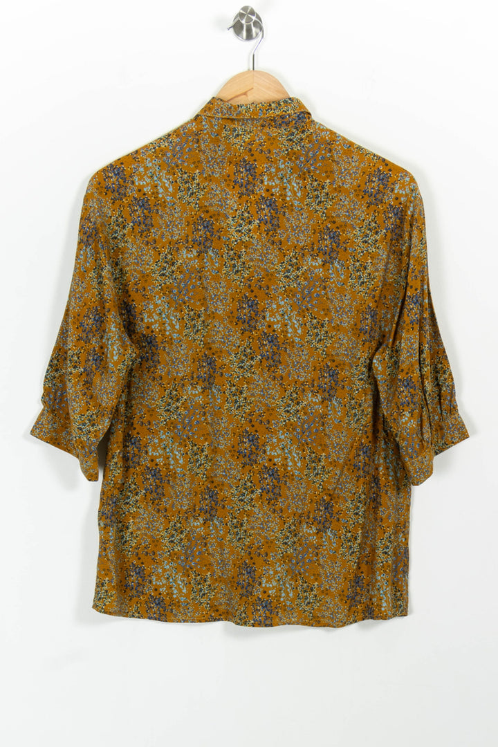 Chemise Orange et Bleue - Taille S/36 de la marque Sud express | PARAD100799 - Vendu par Paradigme - Image 4