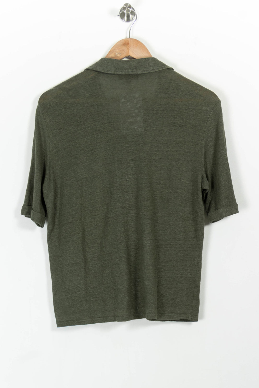Chemise Verte - Taille S/36 de la marque Caroll | PARAD100800 - Vendu par Paradigme - Image 4