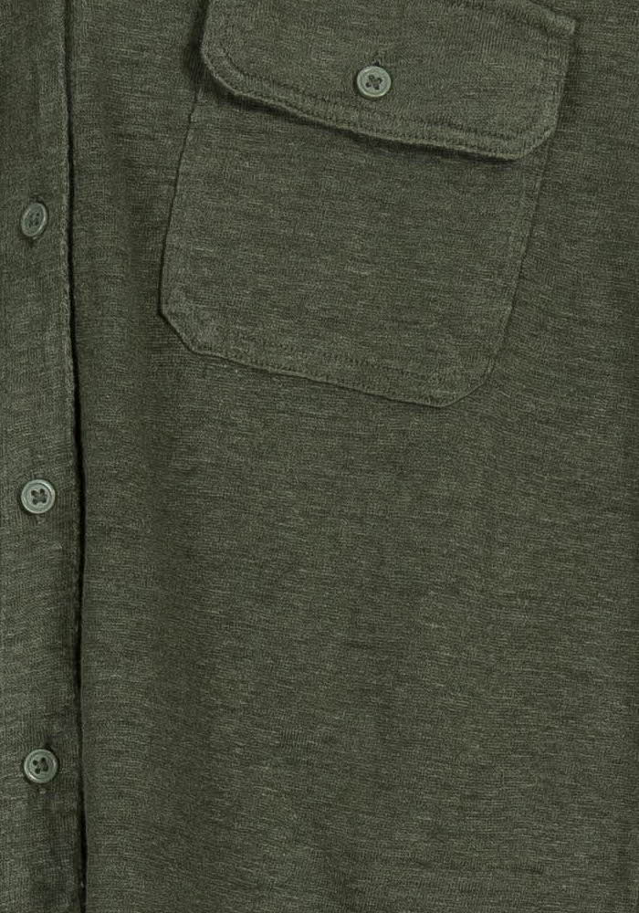 Chemise Verte - Taille S/36 de la marque Caroll | PARAD100800 - Vendu par Paradigme - Image 3