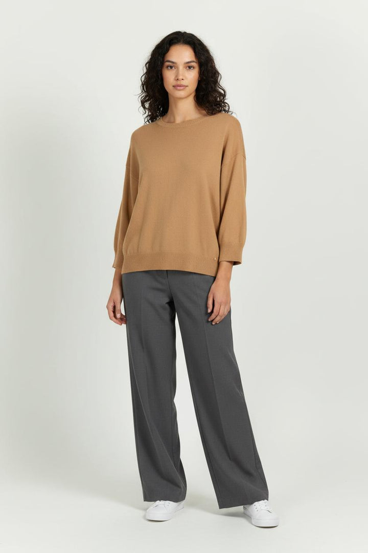 Pull Beige - Taille L/40 de la marque Des petits hauts | PARAD100802 - Vendu par Paradigme - Image 1