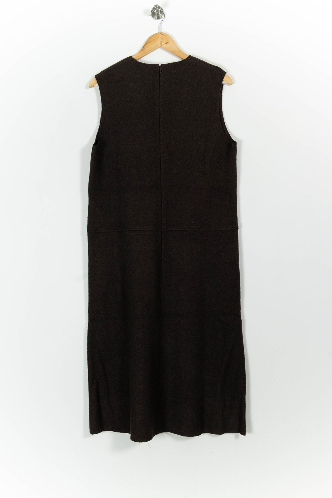 Robe Longue Marron - Taille L/40 de la marque Bérénice | PARAD100804 - Vendu par Paradigme - Image 4