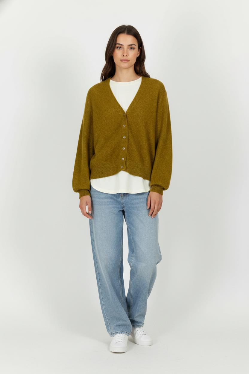 Cardigan Vert - Taille L/40 de la marque Des petits hauts | PARAD100805 - Vendu par Paradigme - Image 1