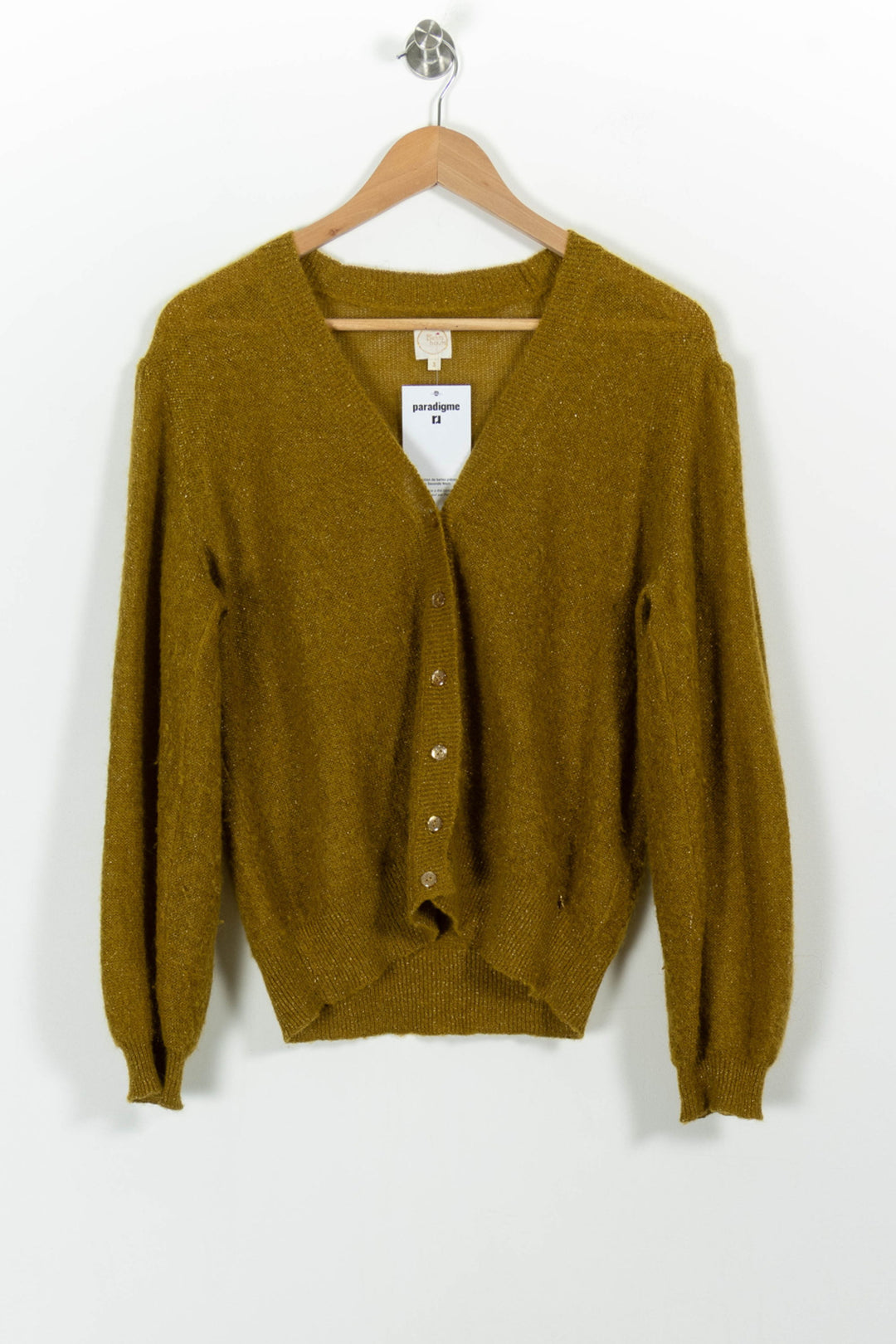 Cardigan Vert - Taille L/40 de la marque Des petits hauts | PARAD100805 - Vendu par Paradigme - Image 2