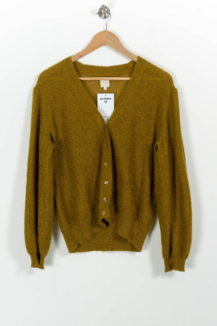 Cardigan Vert - Taille L/40 de la marque Des petits hauts | PARAD100805 - Vendu par Paradigme - Image 2