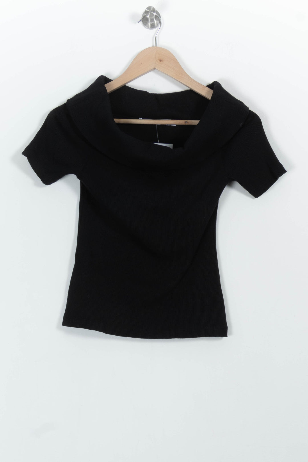 Top Noir - Taille XS/34 de la marque La Fée Maraboutée | PARAD100806 - Vendu par Paradigme - Image 2