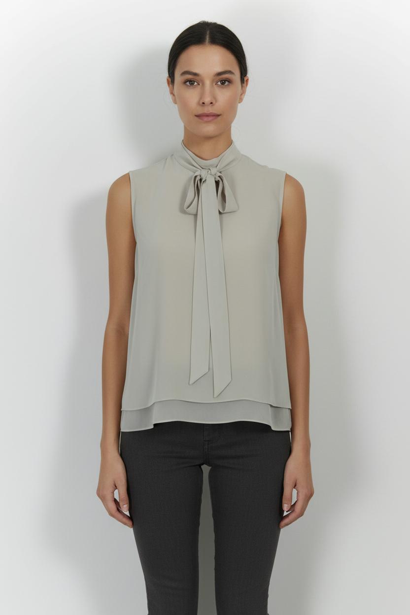 Blouse Beige - Taille L/40 de la marque ZAPA | PARAD100811 - Vendu par Paradigme - Image 1