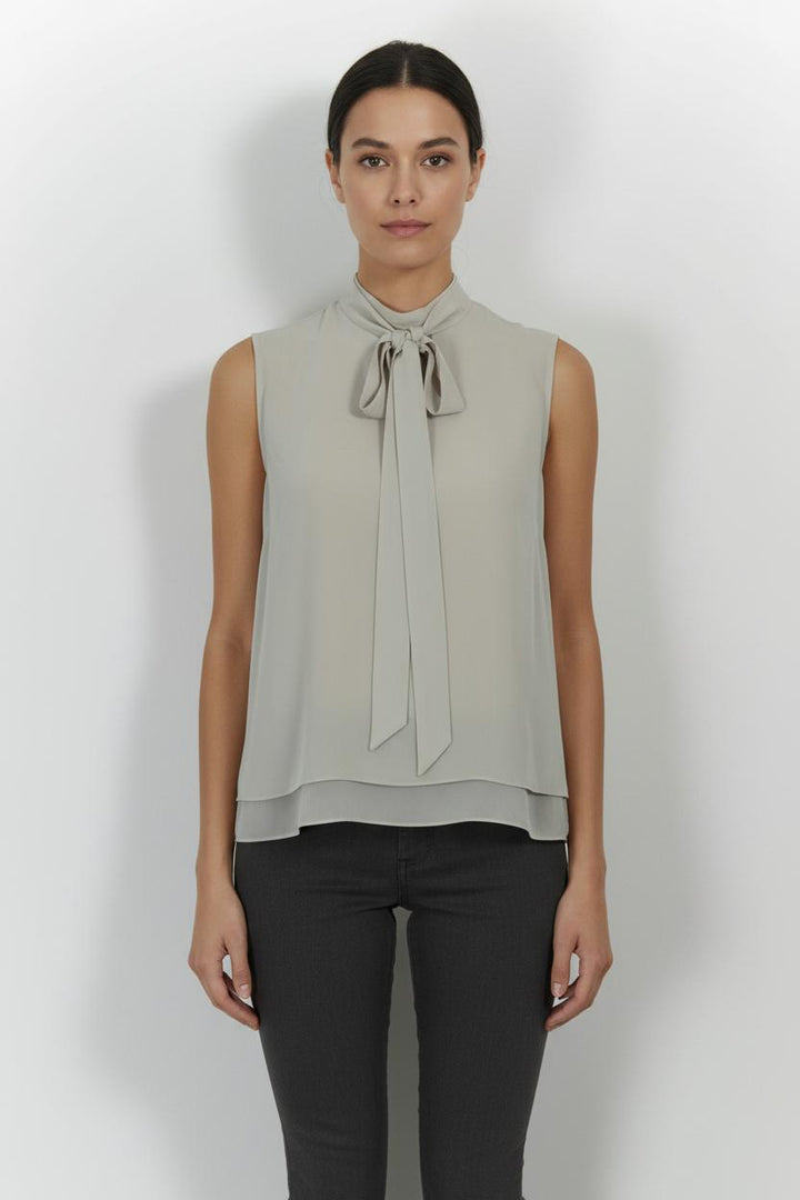 Blouse Beige - Taille L/40 de la marque ZAPA | PARAD100811 - Vendu par Paradigme - Image 1