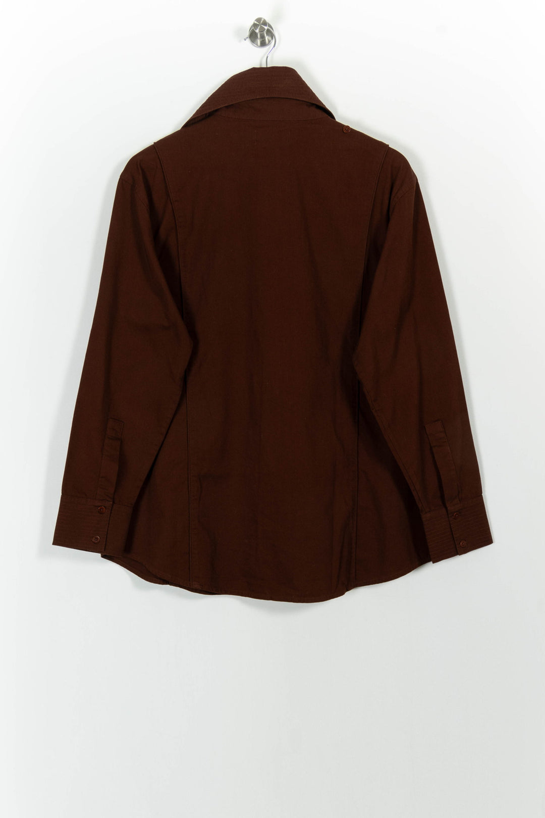 Chemise Marron - Taille L/40 de la marque Thinking Mu | PARAD100812 - Vendu par Paradigme - Image 4