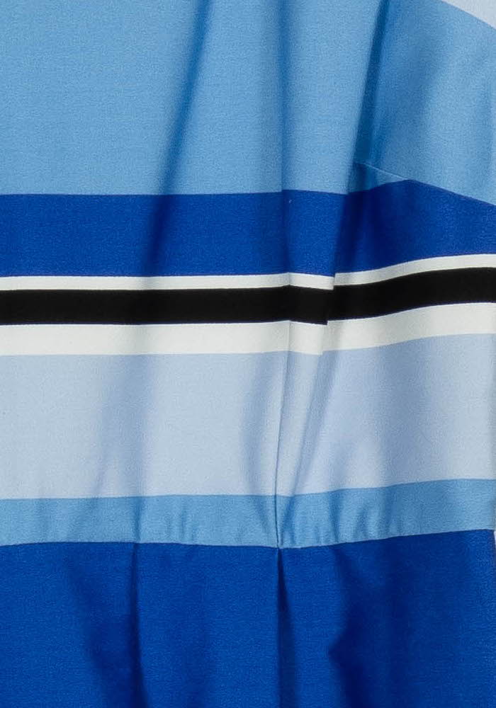 Robe Courte Bleue et Noire - Taille L/40 de la marque Kookai | PARAD100814 - Vendu par Paradigme - Image 3