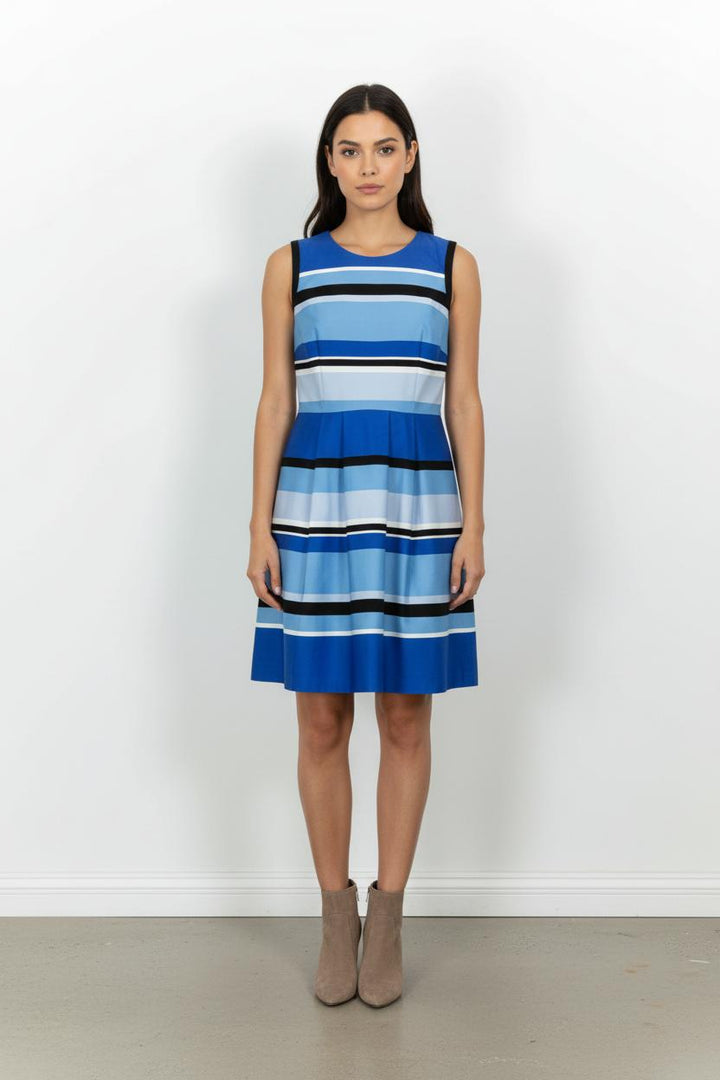 Robe Courte Bleue et Noire - Taille L/40 de la marque Kookai | PARAD100814 - Vendu par Paradigme - Image 1