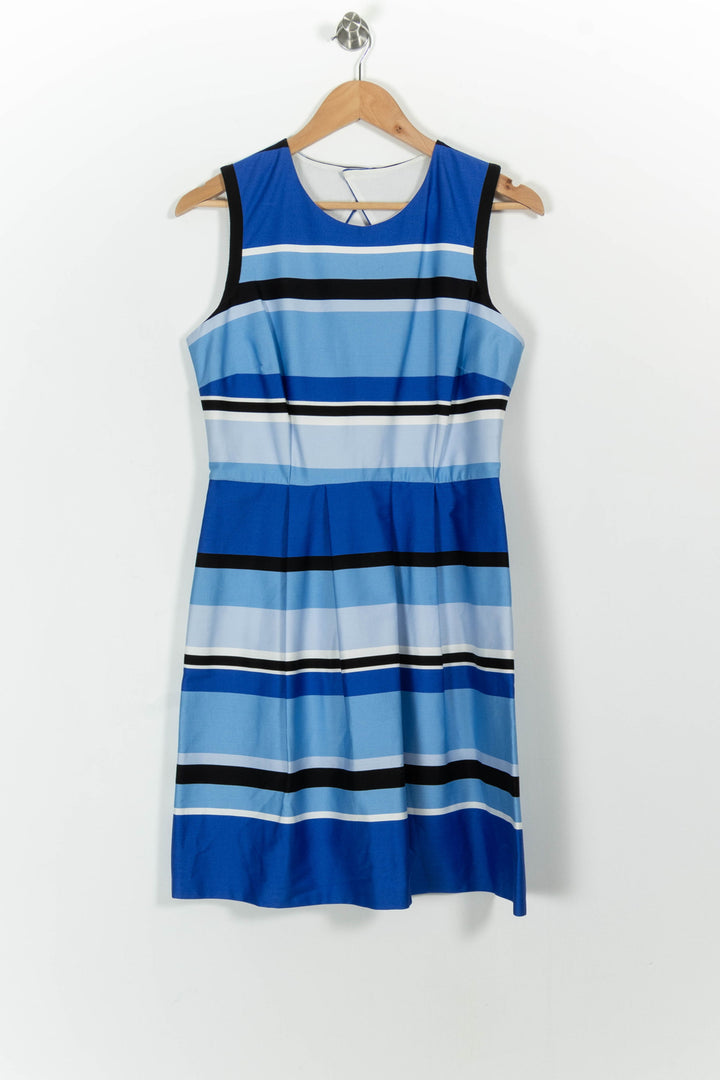 Robe Courte Bleue et Noire - Taille L/40 de la marque Kookai | PARAD100814 - Vendu par Paradigme - Image 2