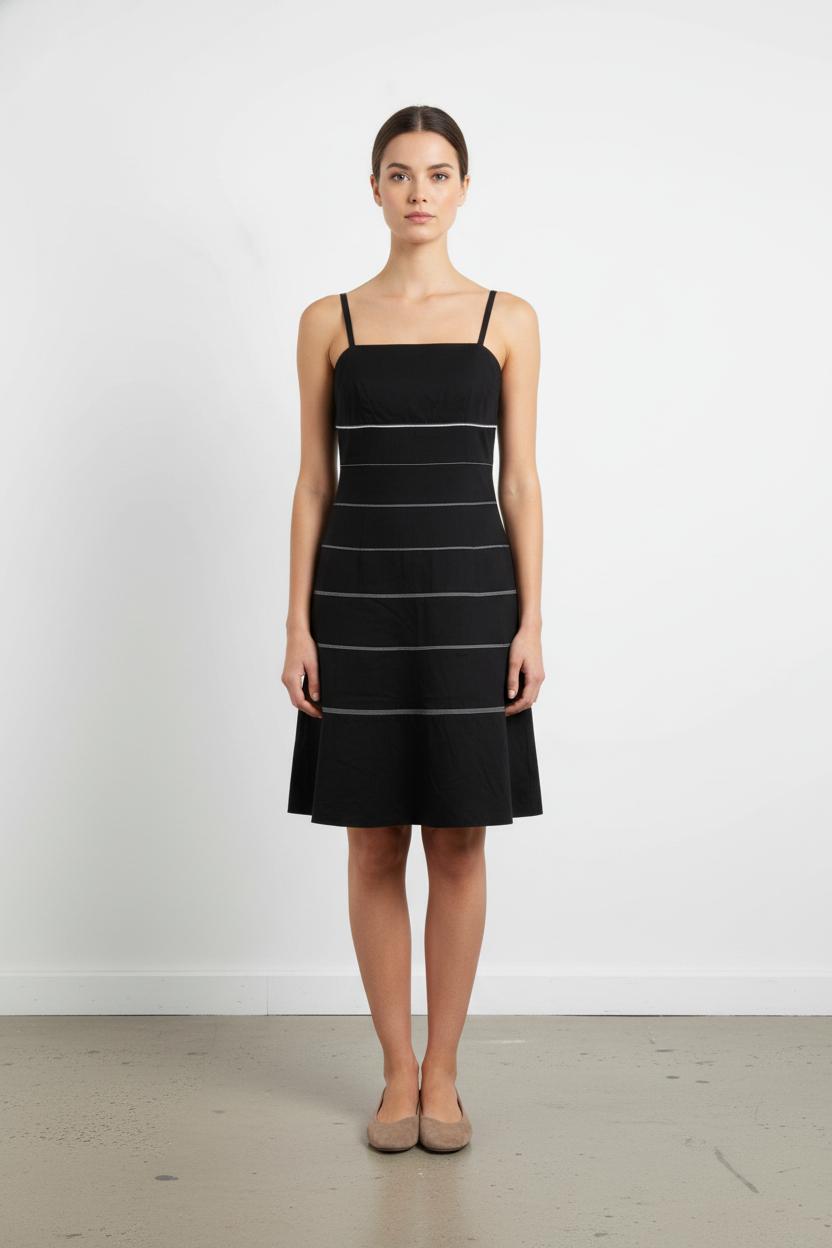 Robe Noire et Blanche - Taille M/38 de la marque Maison 123 | PARAD100817 - Vendu par Paradigme - Image 1