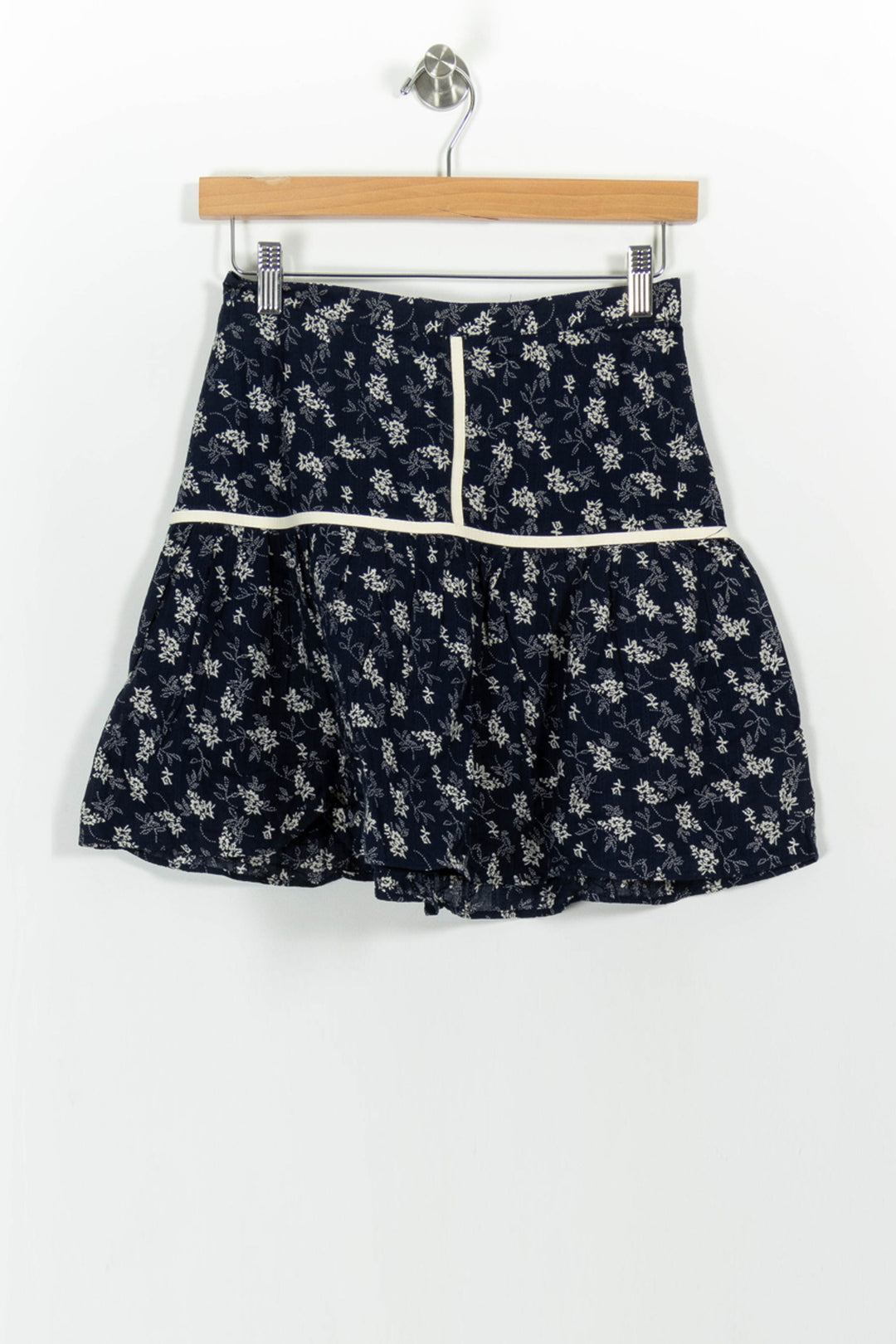 Jupe Courte Bleue et Blanche - Taille XS/34 de la marque Karl Marc John | PARAD100820 - Vendu par Paradigme - Image 2