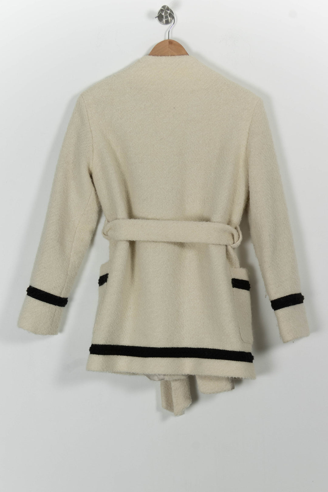 Veste Blanche et Noire - Taille S/36 de la marque Sézane | PARAD100821 - Vendu par Paradigme - Image 4