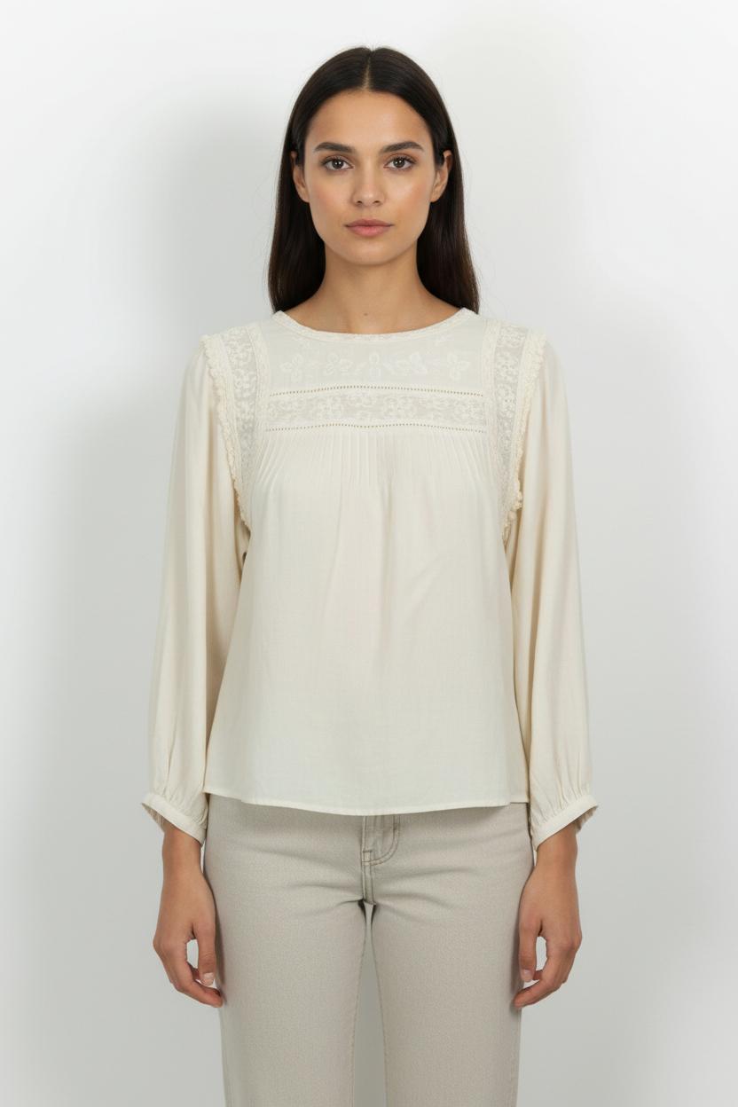 Blouse Blanche - Taille S/36 de la marque Louizon | PARAD100823 - Vendu par Paradigme - Image 1