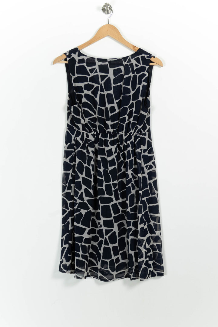 Robe Bleu et Gris - Taille XL/42 de la marque La Fée Maraboutée | PARAD100826 - Vendu par Paradigme - Image 4