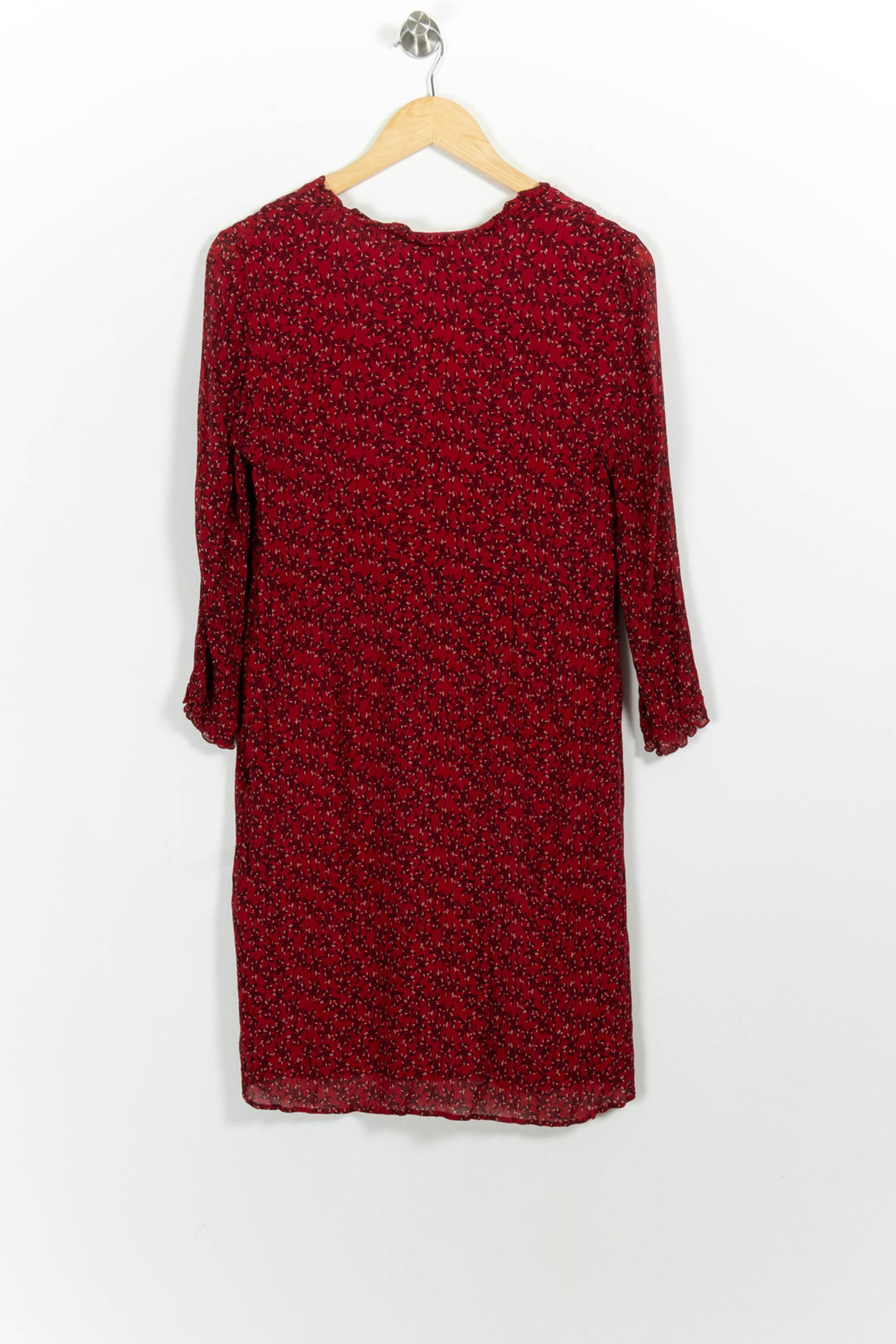 Robe Imprimée Rouge - Taille XL/42 de la marque Maison 123 | PARAD100829 - Vendu par Paradigme - Image 4