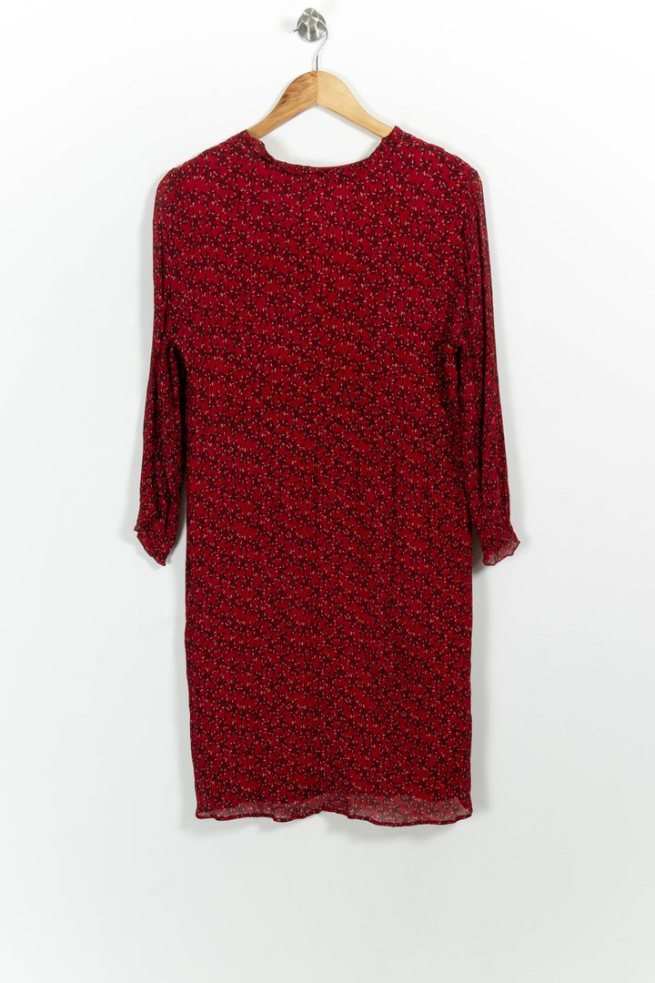 Robe Fluide Rouge - Taille XXL/44 de la marque Maison 123 | PARAD100830 - Vendu par Paradigme - Image 4